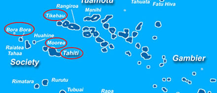Polinesia Francese - Isole Tuamotu: Rangiroa - Fakarava - Tahiti - Moorea